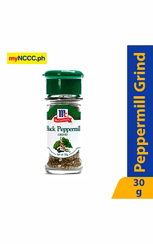 McCormick Black Peppermill Grind Bottle 30g