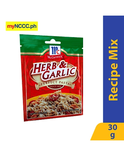 McCormick Herb &amp; Garlic Perfect Pasta Sauce Mix 30g-10220788