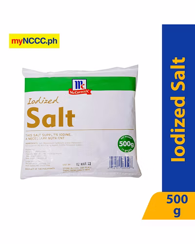 McCormick Iodized Salt 500g-10024193