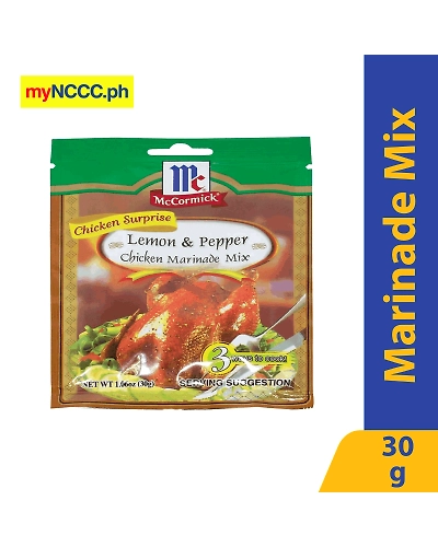 McCormick Lemon &amp; Pepper Chicken Marinade Seasoning Mix 30g-10055777