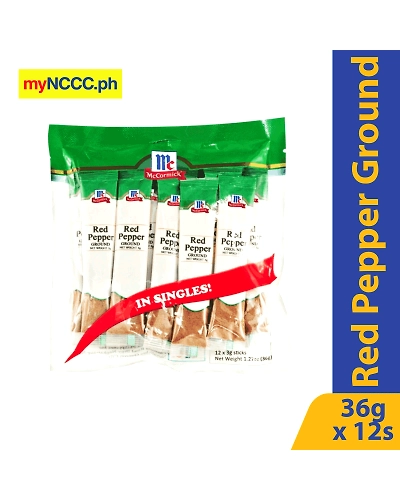 McCormick Red Pepper Ground 36gx12s-10644525
