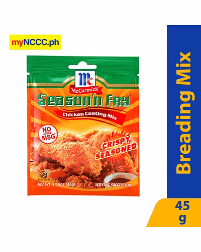 McCormick Season'n Fry Chicken Coating Mix Crispy Seasoned 45g-10068574