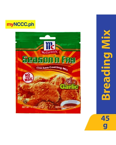 McCormick Season'n Fry Chicken Coating Mix Garlic Flavor 45g-10070173