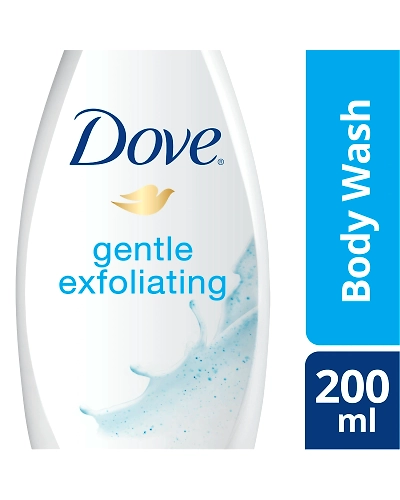Dove Body Wash Shower Gel Gentle Exfoliating 200ml-10399738