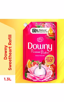 Downy Fabric Conditioner Parfum Collection Sweetheart Refill 1.3L