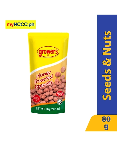Growers Peanuts Roasted Honey Family Size 80g-10055456