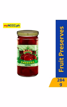 Jolly Maraschino Cherries with Stem 284g