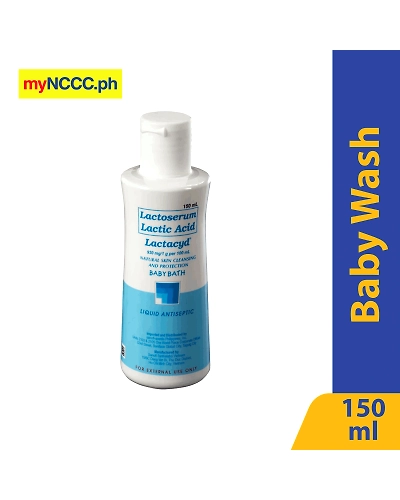 Lactacyd Liquid Natural Skin Cleansing and Protection Baby Bath Antiseptic 150ml-10050513