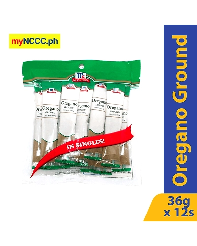 McCormick Oregano Ground 36gx12s-10644523