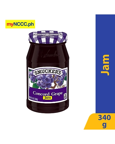 Smucker's Concord Grape Jam 340g-10031940