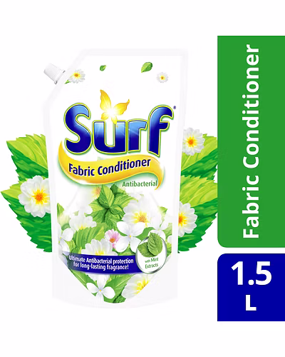 Surf Fabric Conditioner Antibac with Mint Extracts Refill 1.5L-11541559