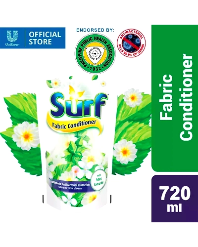 Surf Fabric Conditioner Antibac with Mint Extracts Refill 670ml-11541558
