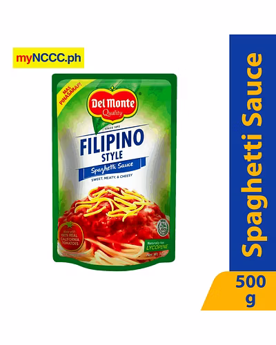 Del Monte Spaghetti Sauce Filipino Style Stand-up Pouch 500g-11366936