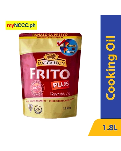 Frito Plus Vegetable Oil Stand-up Pouch 1.8L-10516010