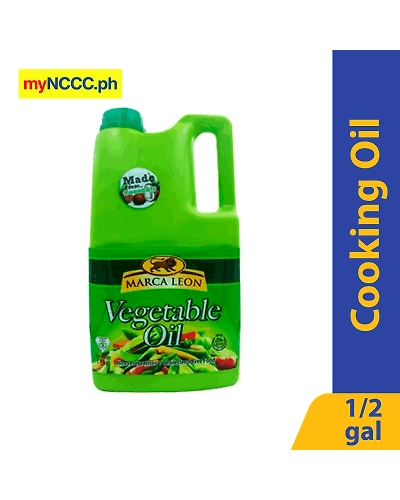 Marca Leon Pure Vegetable Oil ½Gal-10018167