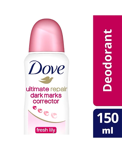 Dove Deodorant Spray Ultimate Repair Dark Marks Corrector Fresh Lily 150ml-11417734