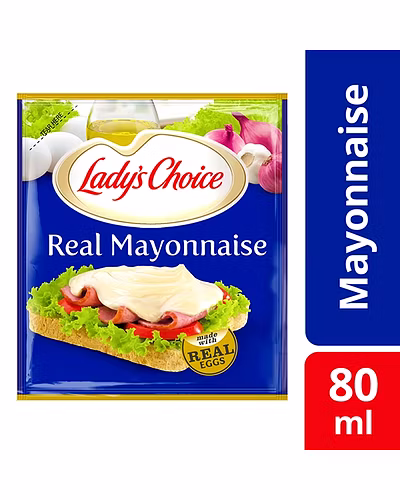 Lady's Choice Real Mayonnaise Regular 80ml-10028082