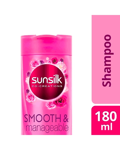 Sunsilk Shampoo Smooth &amp; Manageable 180ml-10387383