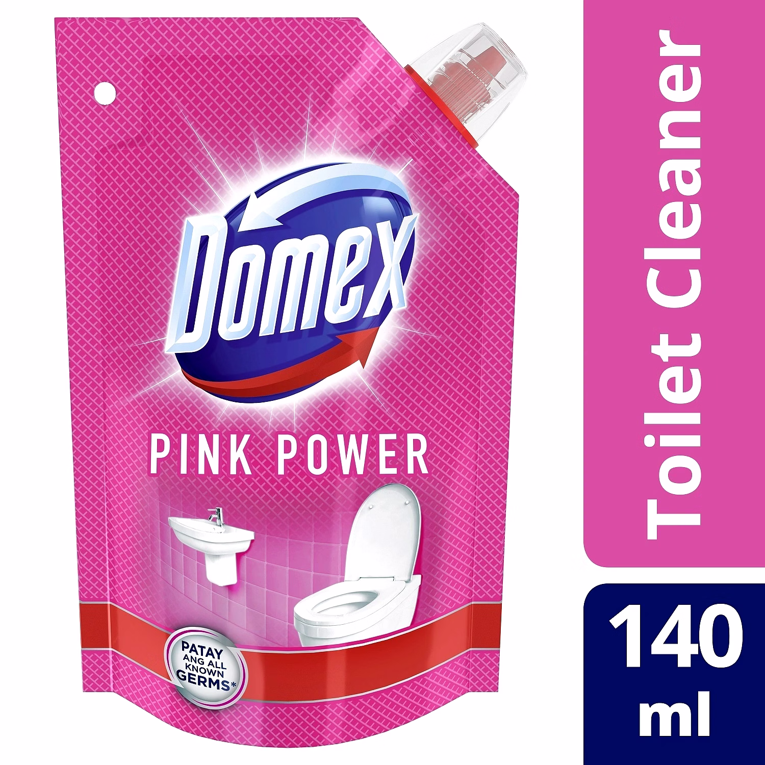 Domex Ultra Thick Bleach Toilet Cleaner Pink Power 140ml - | NCCC ...
