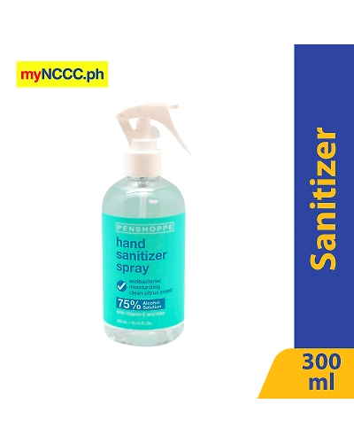 Penshoppe Hand Sanitizer Spray Clean Citrus Scent 300ml-11603293
