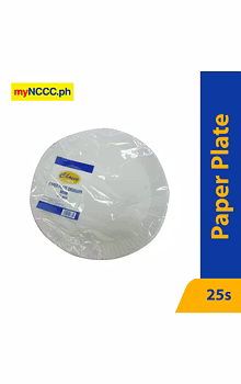 Choice Paper Plate Ordinary White 9 inches 25s