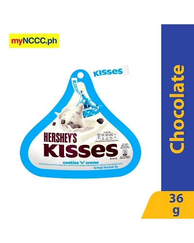 Hershey's Kisses Cookies &amp; Creme 36g-10540367