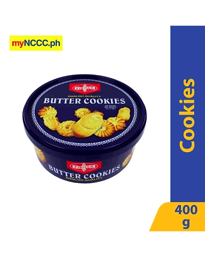 Fibisco Butter Cookies 400g Tin-10018599