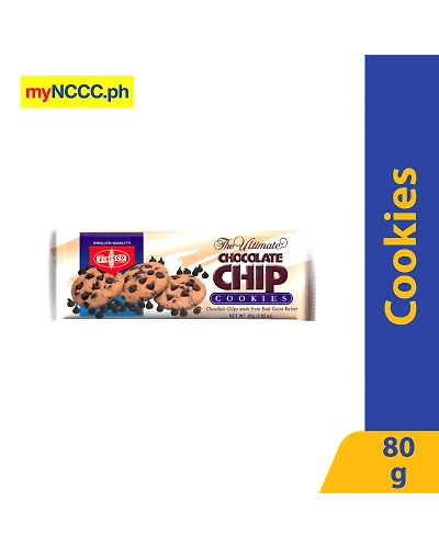 Fibisco Chocolate Chip Cookies 80g-10073490
