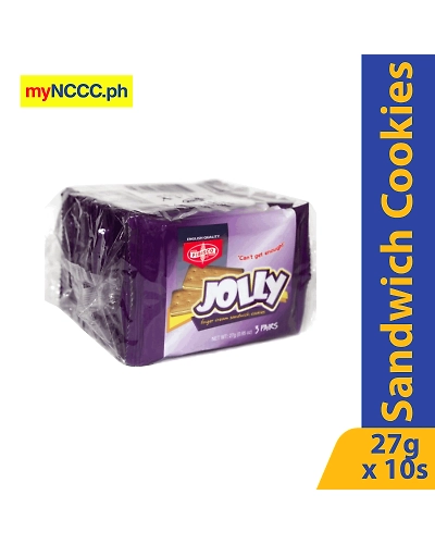 Fibisco Jolly Finger Cream Sandwich 27gx10s-10074494
