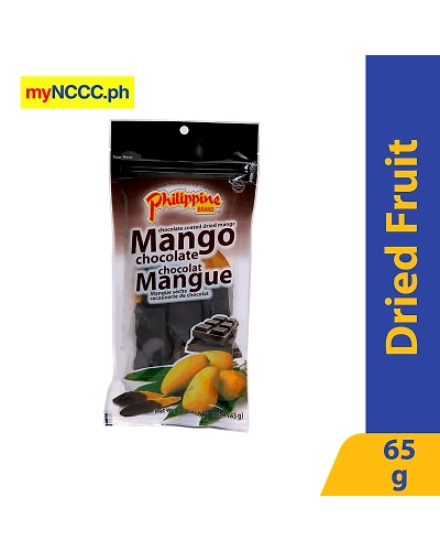 Philippine Brand Dried Mango Chocolate Coated 65g-10895295