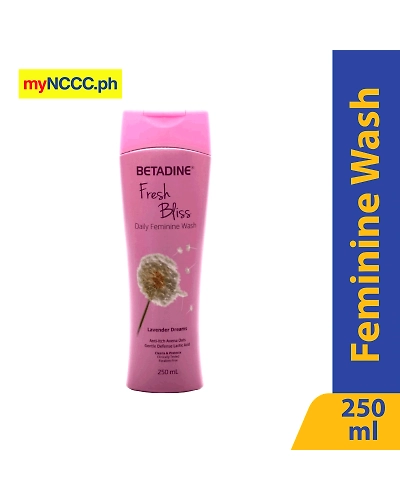 Betadine Daily Feminine Wash Fresh Bliss Lavender Dreams 250ml-11076545