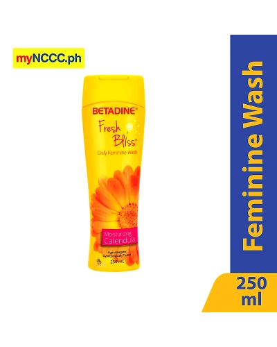 Betadine Daily Feminine Wash Fresh Bliss Moisturizing Calendula 250ml-11367653
