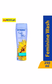 Betadine Daily Feminine Wash Fresh Bliss Odor Control Witch Hazel 250ml