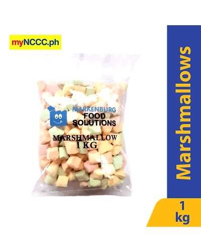 Markenburg Marshmallow Assorted Large 1kg Food Solution-11124071