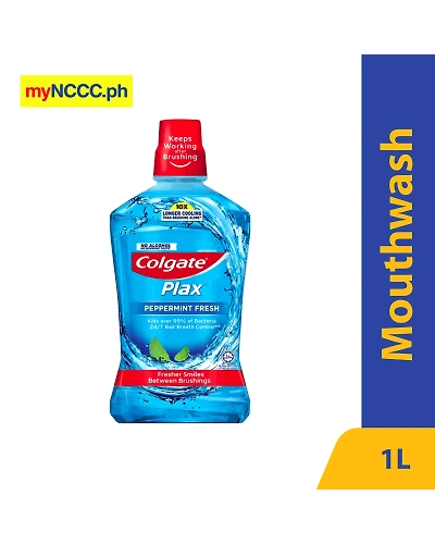 Colgate Plax Mouthwash Peppermint 1L-11145708