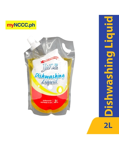 Jade Dishwashing Liquid Anti-Bacterial Lemon Scent 2L-11497557
