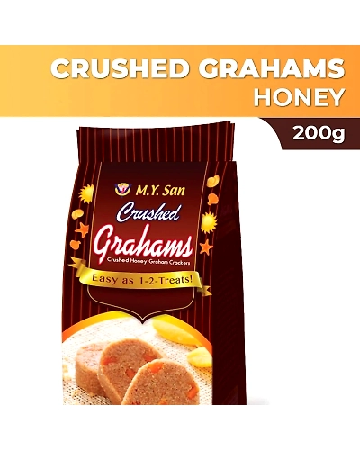 M.Y. San Honey Crushed Graham 200g-10049346