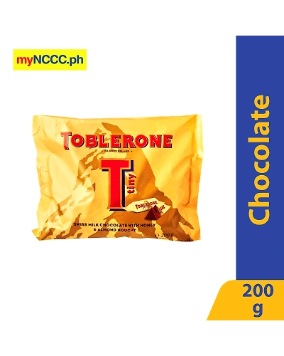 Toblerone Milk Chocolate with Honey &amp; Almond Nougat 200g-10292835