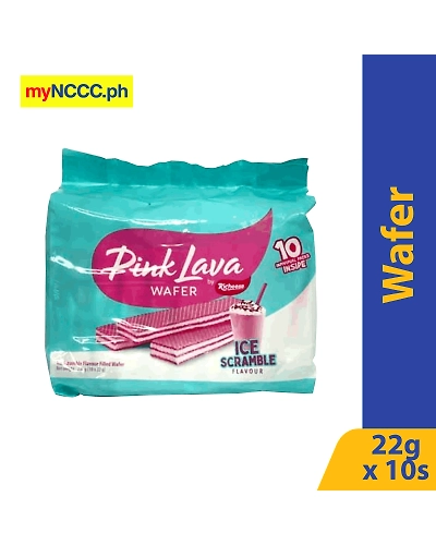 Pink Lava Wafer Ice Scramble Flavour 22gx10s-11651661