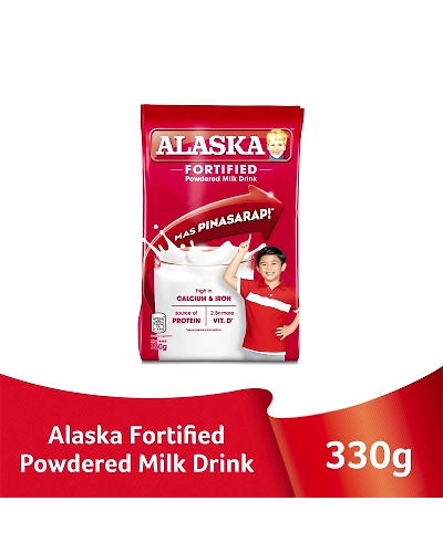 Alaska Fortified Powdered Milk 330g-10299820