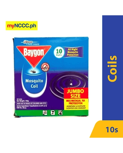 Baygon Coil Lavender Jumbo 10sx150g-11334638