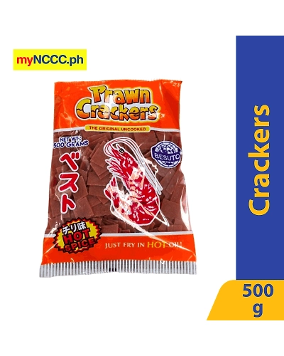 Besuto Prawn Crackers Hot Spice 500g-10004472