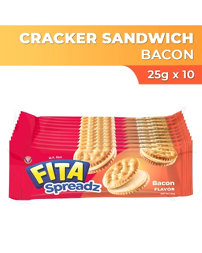 Fita Spreadz Cracker Sandwich Bacon Flavor 25gx10s-10114644
