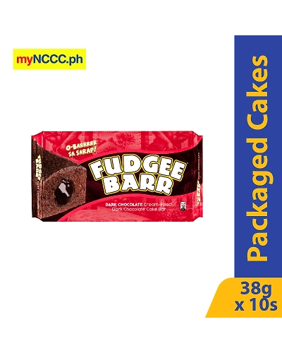 Fudgee Barr Dark Chocolate Cream 38gx10-10934330