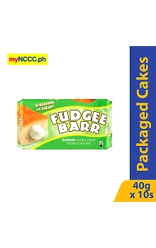 Fudgee Barr Durian 40gx10