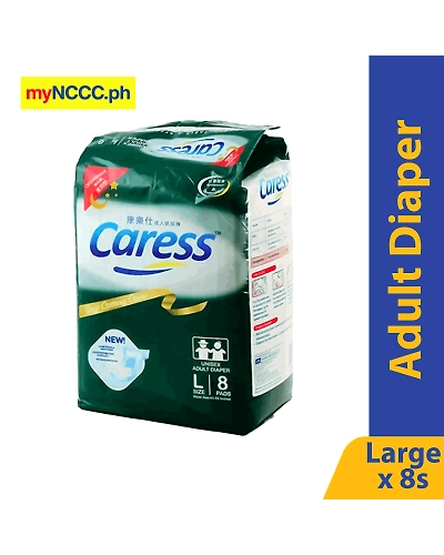 Caress Adult Diaper Unisex Maxi Overnight Large 8s-10630964
