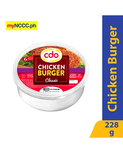 CDO Chicken Burger Classic 228g-11578436