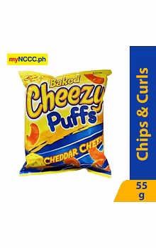 Cheezy Puffs Cheddar Cheese 55g