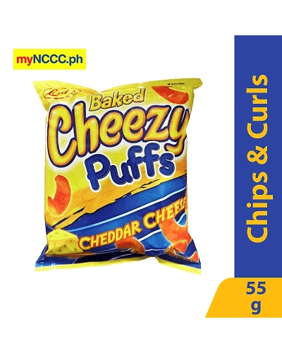 Cheezy Puffs Cheddar Cheese 55g-10386955