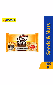 Easy Pop Popcorn Microwave Cheddar Cheez Blitz 100g